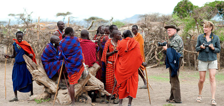Cultural visit with a local community